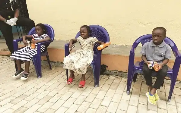 Police in search of families of children rescued from child trafficking syndicates