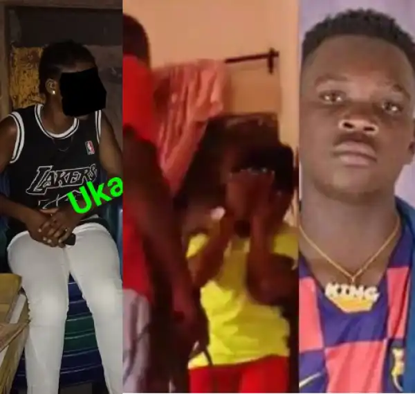 Junior pulled a gun on me" Girlfriend who was beaten up in viral video explains why she didn