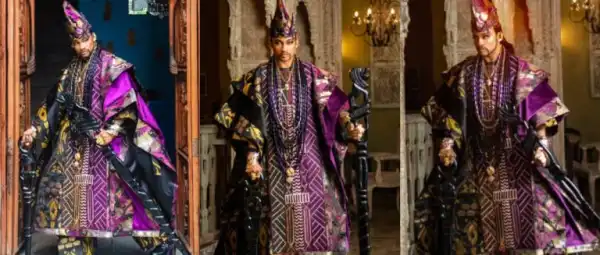 Denrele Edun Marks 44th Birthday in Royal Style