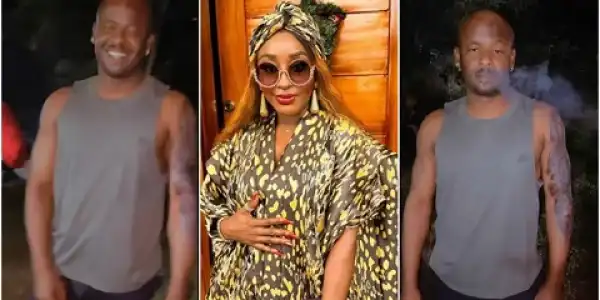 Ini Edo Tackles Zubby Michael For Smoking On Movie Set, He Reacts