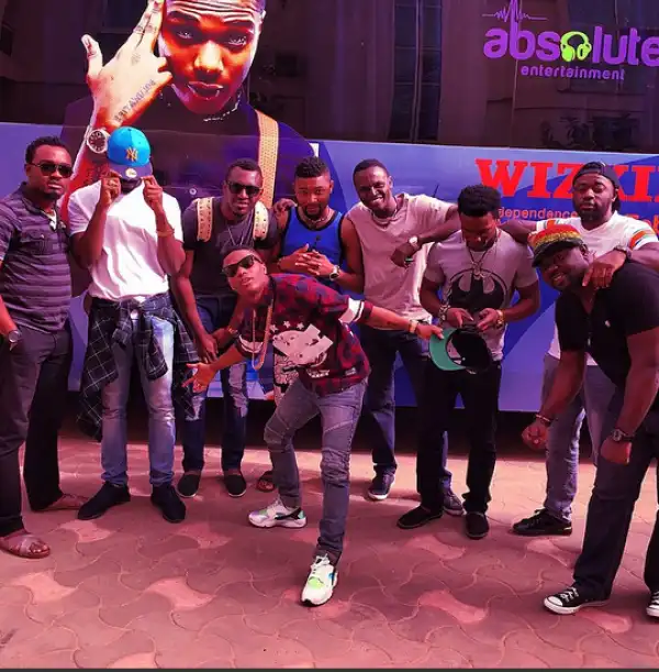 Wizkid in Gambia