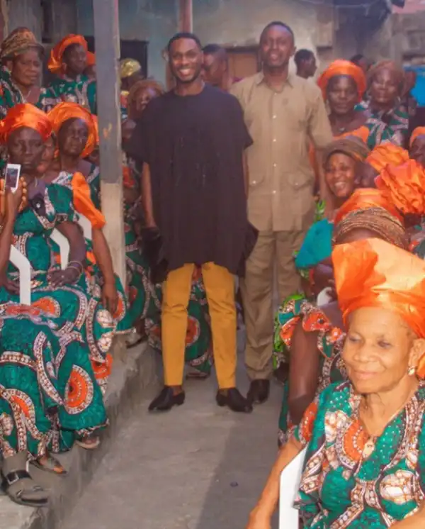 Ighalo Visits Widow After Buying Her a House (Video)