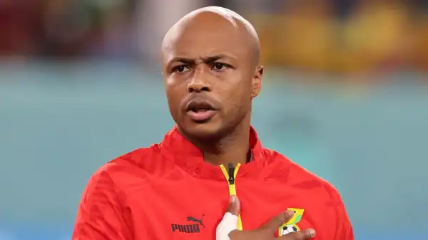Andre Ayew arrives in England for Premier League talks