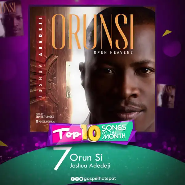 Joshua Adedeji - Orun Si [Open Heavens]
