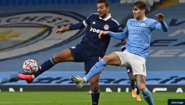 Pep Guardiola Praises John Stones After Man City Beat Olympiacos 3 – 0