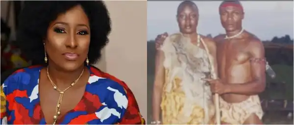 Actress Ireti Doyle shares throwback photo as she reminisces on her colourful Nollywood journey