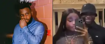 Fans React As Sabinus Shares Steamy Moment With Mystery Lady