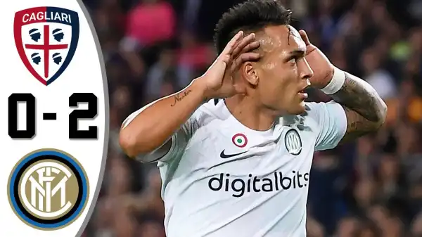 Cagliari vs Inter Milan 0 - 2 (Serie A Goals & Highlights)