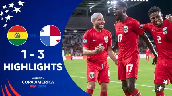 Bolivia vs Panamá 1 - 3 (Copa America 2024 Goals & Highlights)