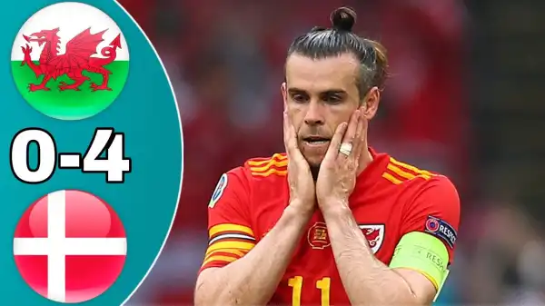 Wales vs Denmark 0 - 4 (EURO 2020 Goals & Highlights)