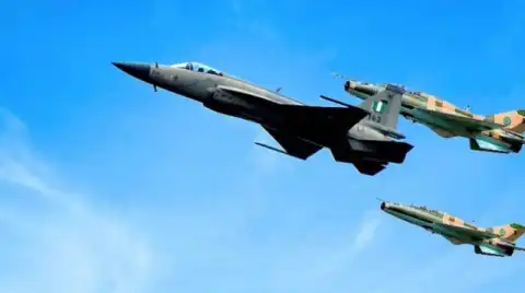 Military air strike neutralises 16 suspected terrorists in Borno