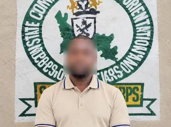 So-Safe Corps arrests 50-year-old man for assaulting woman, daughter in Ogun