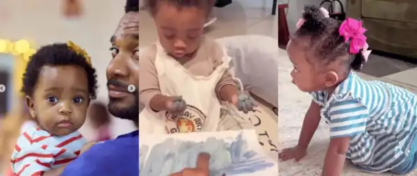 Double Blessing! Kunle Remi Bags Film Role as Daughter Gets Selected For a Global Creative Book