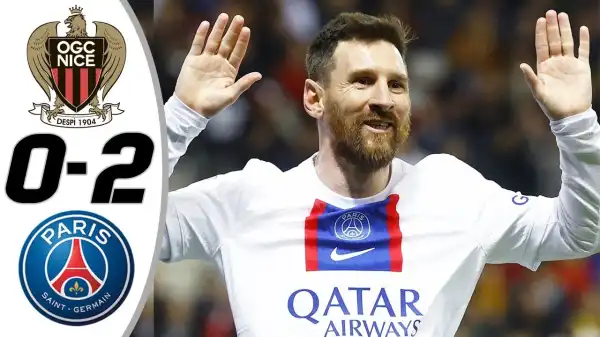 Nice vs PSG 0 - 2 (Ligue 1 2023 Goals & Highlights)