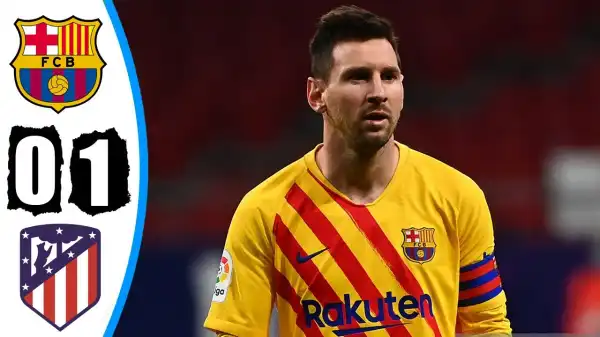 Atletico Madrid vs Barcelona 1 - 0 (LA Liga Goals & Highlights)