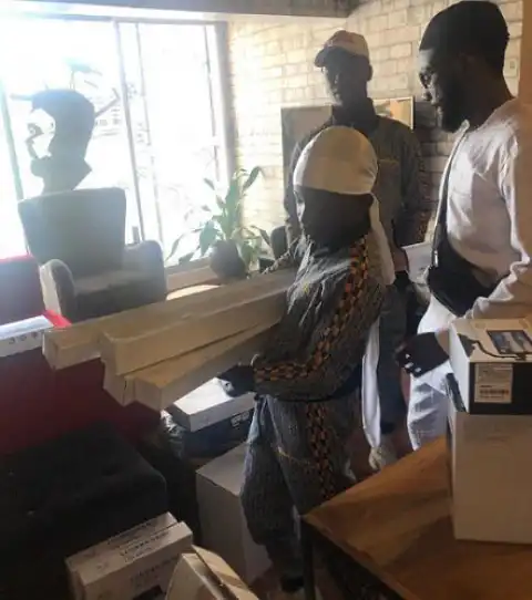 Awww!! Netflix Gifts Ikorodu Bois Top-Notch Cameras And Other Equipment To Boost Their Comedy (Photos/Video)