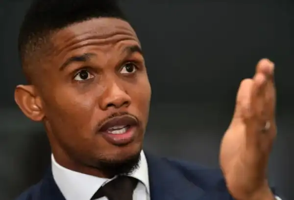 AFCON: CAF bans, fines Cameroon’s Samuel Eto’o