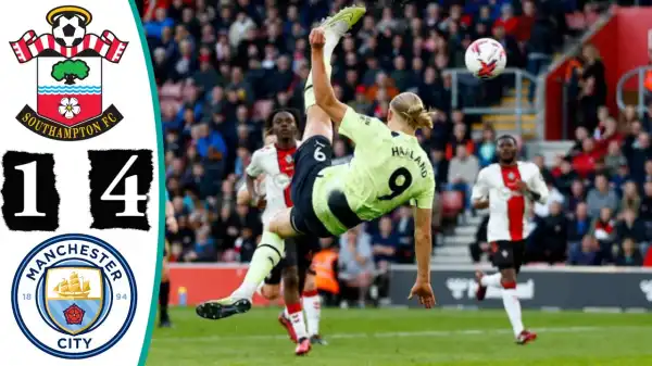 Southampton vs Manchester City 1 - 4 (Premier League 2023 Goals & Highlights)