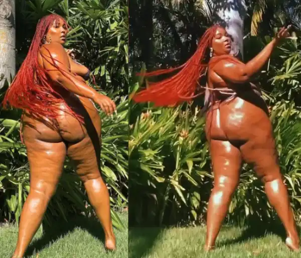 Lizzo flaunts her curves in new bikini photos as she keeps promoting body positivity