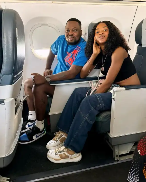 Egungun surprises fiancée with various Apple gadgets on her birthday