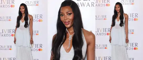 Naomi Campbell Stuns at the 2025 Olivier Awards, Showcasing Ageless Beauty