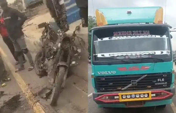 Again, truck crushes another dispatch rider to death in Lagos