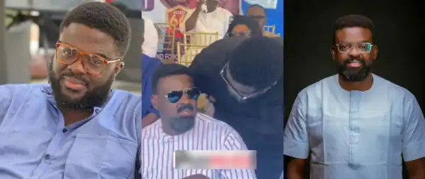 Fans React As Aremu And Kunle Afolayan Reunite At Ogogo’s Friday Prayer