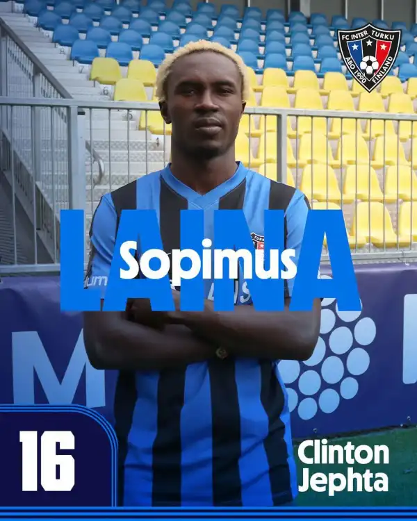 Transfer: Jephta joins Finnish club FC Inter Turku on loan
