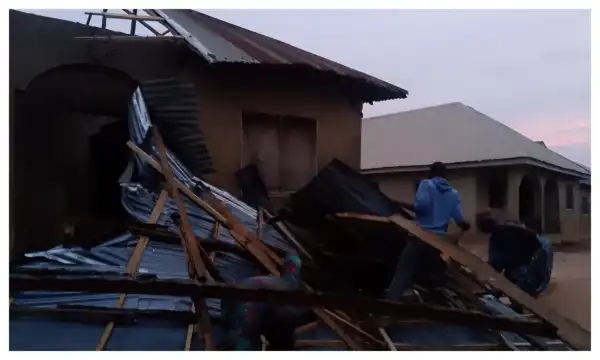 Many displaced as rain wrecks havoc in Ibadan [PHOTOS]
