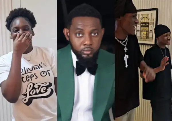 AY Makun Shares Fun Times With 2baba’s Kids, Asks His Oldest Daughter About Her Pretty Girls Talk