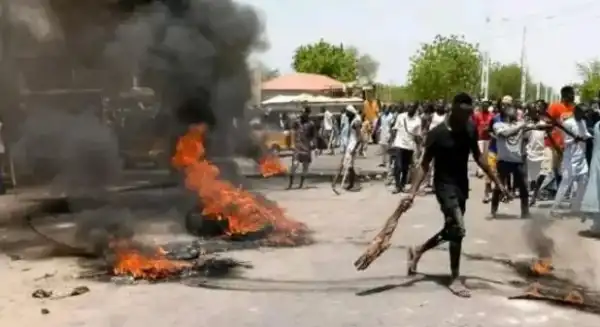 Man Set Ablaze For Allegedly Stealing Motorcycle In Bauchi