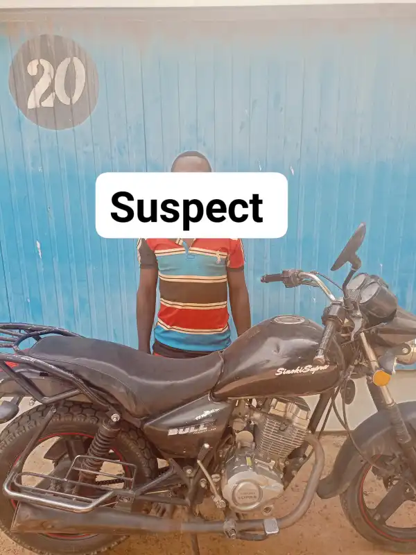 Notorious motorcycle thief arrested in Jigawa