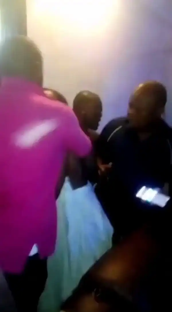 Woman caught in bed with another man by husband and family members (VIDEO)