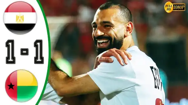Egypt vs Guinea Bissau 1 - 1 (World Cup Qualifiers 2024 Goals & Highlights)