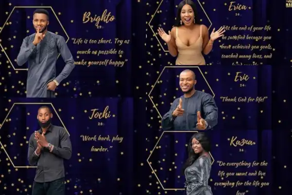 #BBNaija20: Meet The Next Set Of Five Housemates In The BBNaija Lockdown Season 5 Show (Photos)