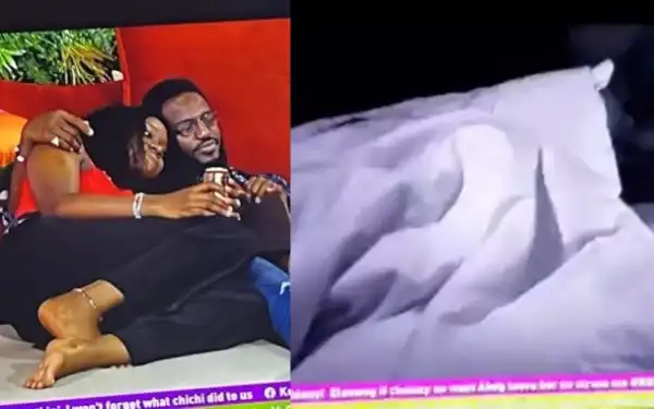 BBNaija: Daniella and Khalid Caught Doing 