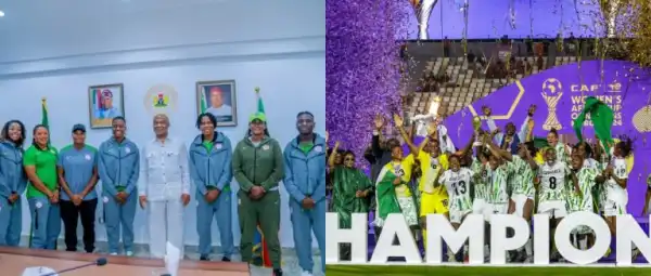 Governor Uzodinma Gifts Imo-Born Super Falcons Players and Coach ₦70 Million