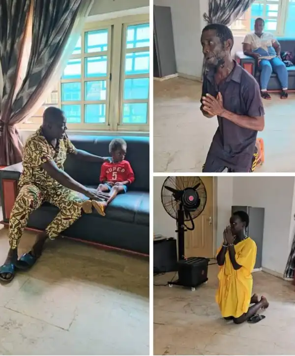 Couple arrested in Anambra for starving their 5-year-old daughter after pastor branded her a 