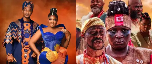 Lateef Adedimeji & wife, Mo Bimpe celebrate as ‘Lisabi’ bags 10 AMVCA nominations