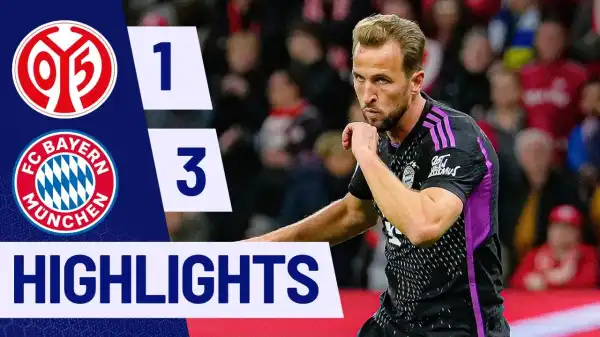 Mainz vs Bayern Munich 1 - 3 (Bundesliga Goals & Highlights)