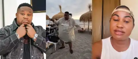 Cubana Chiefpriest Caught On Camera Rolling His Waist In Spain Amid Baby Mama Drama