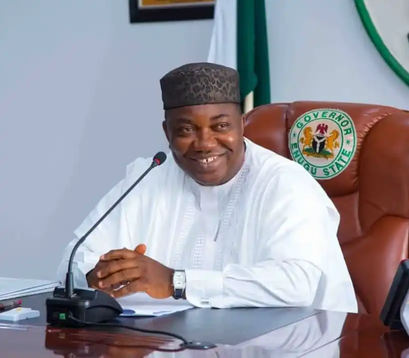 Enugu State Governor Gburugburu Ifeanyi Ugwuanyi By Edet Edem Akpan