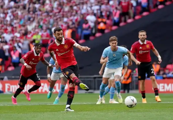 FA Cup final: Man Utd beat City to win trophy
