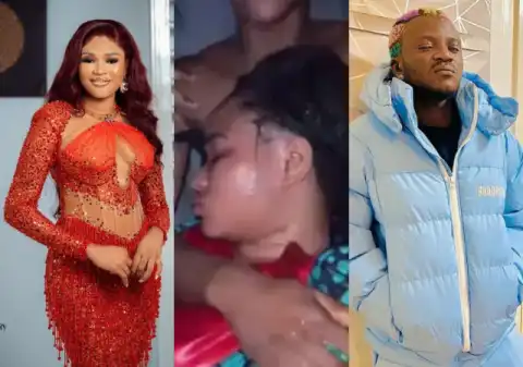 “I asked Queen Dami if anyone slept with her when we broke up and she fainted” – Portable says, unfollows her again