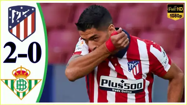 Atletico Madrid vs Real Betis  2 - 0 | LA Liga All Goals And Highlights (24-10-2020)