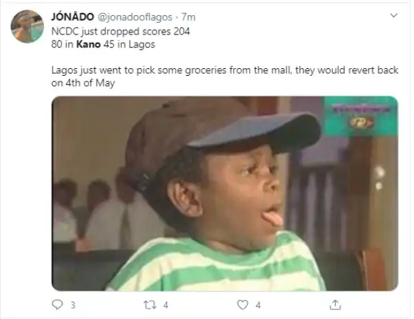 Hilarious! See How Nigerians Reacted To News Of Kano Recording 80 New Cases Of Coronavirus In One Day