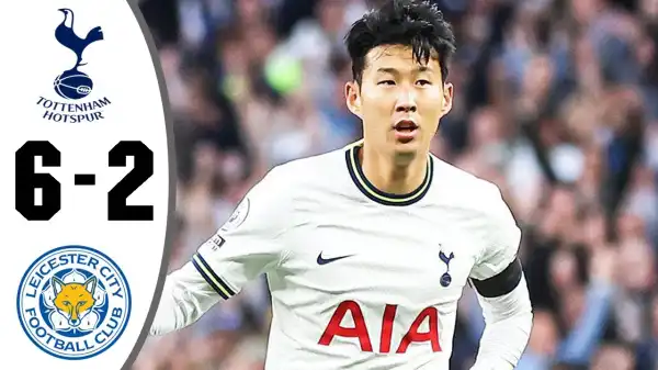 Tottenham vs Leicester 6 - 2 (Premier League 2022 Goals & Highlights)