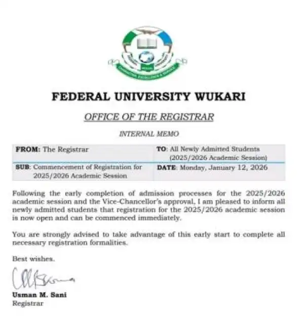 FUWUKARI commences students