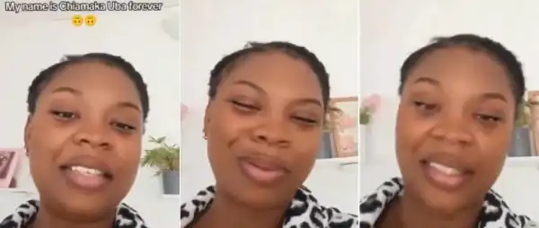 “I’ll Never Change My Surname For Any Man”- Lady Says