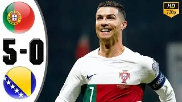 Bosnia and Herzegovina vs Portugal 0 - 5 (Euro Qualifiers Goals & Highlights)